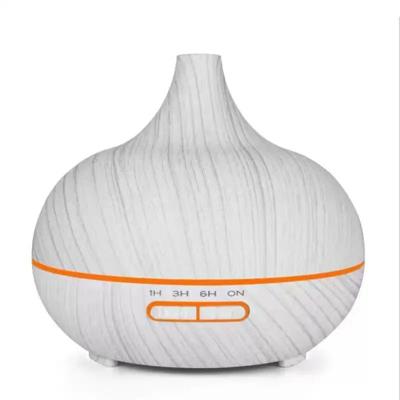 Difusor de aceites esenciales con control remoto - Simulación a madera - Aromaterapia