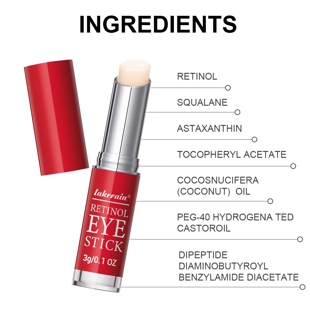 "Crema de ojos antiarrugas con retinol"
