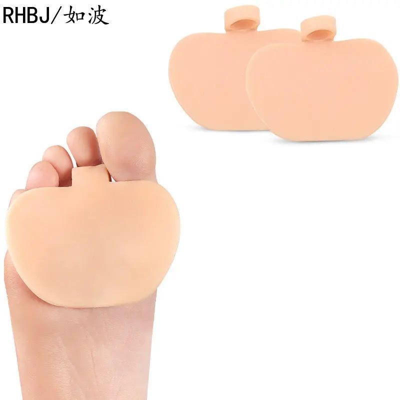 Plantillas de Gel de Silicona para Zapatos de Tacón Alto | Almohadillas Antideslizantes para Antepié | Alivio del Dolor y Ampollas en los Pies | Inserción para Dedos y Metatarso