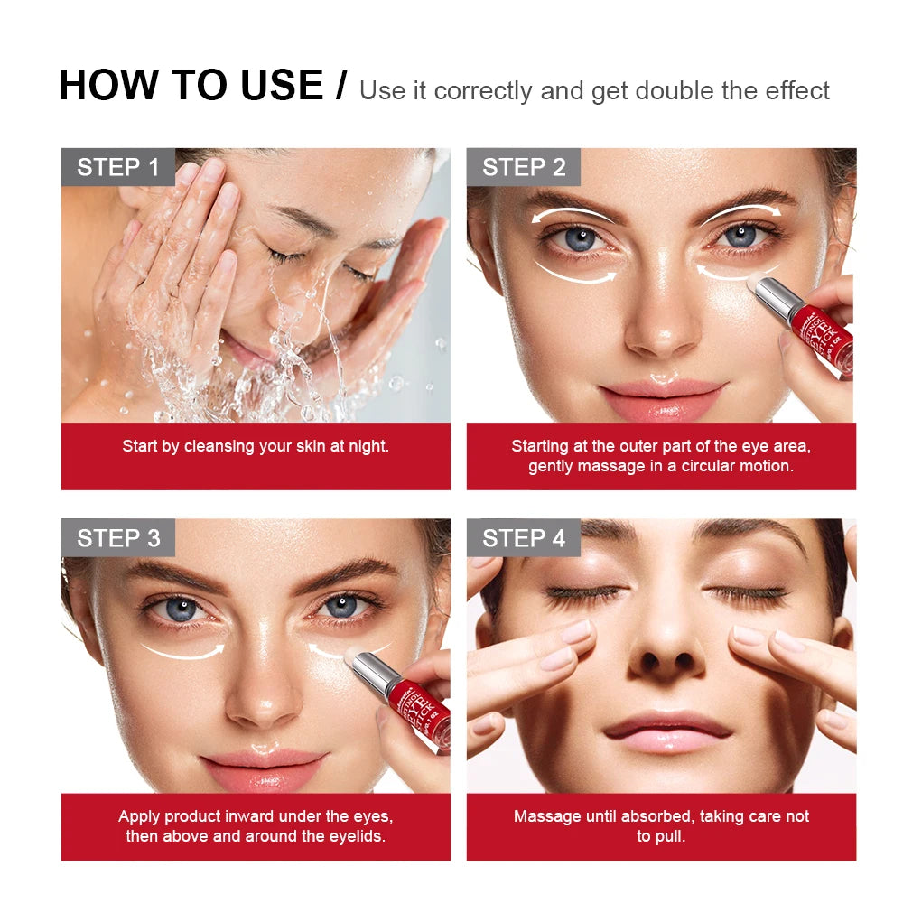 "Crema de ojos antiarrugas con retinol"