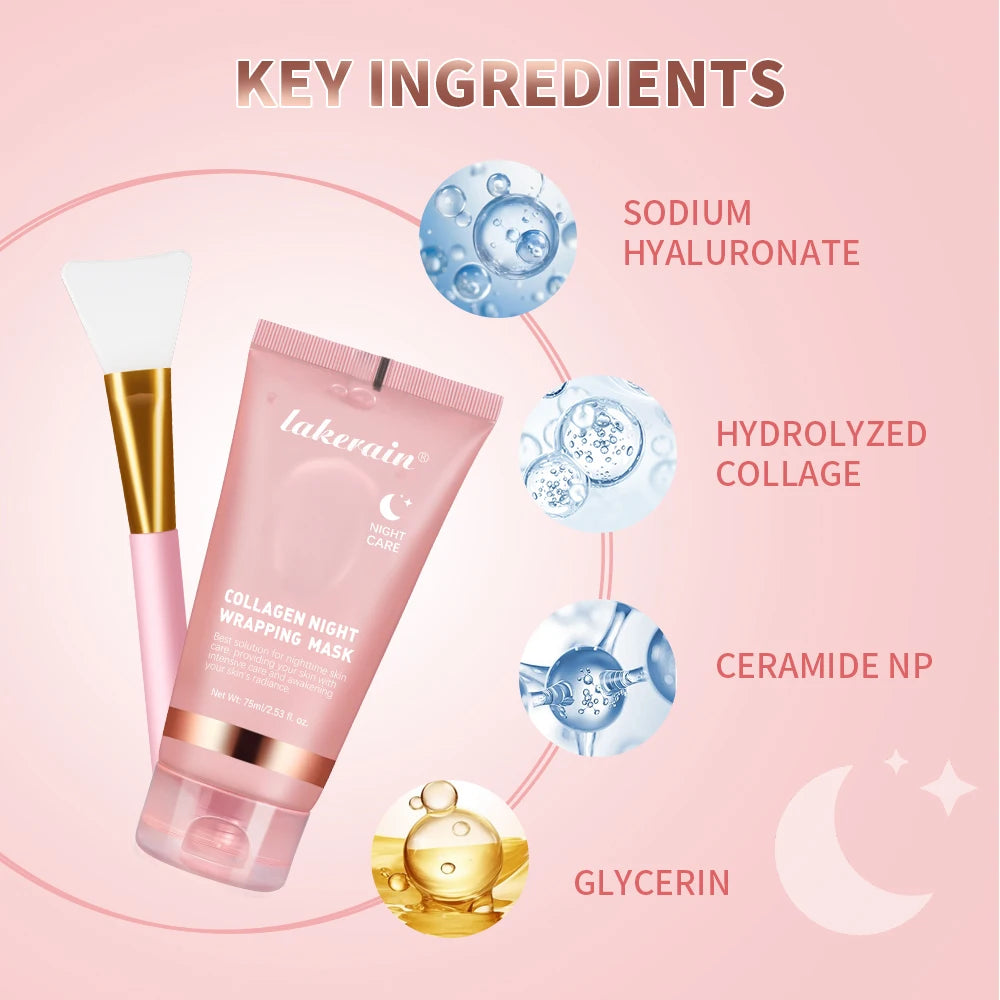 Korean Hydrating and Rejuvenating Facial Mask and Brush Set