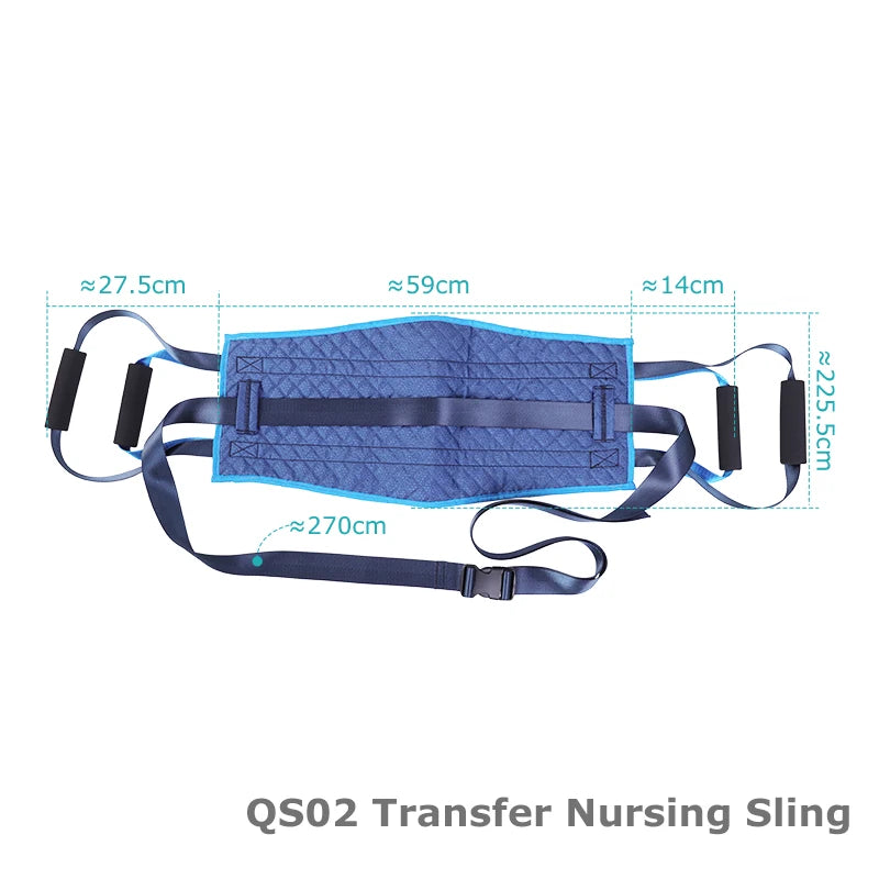 Lefeke Staff Horizontal Position Transfers Elderly Bedridden Safety.
 Sling for sitting, horizontal transfers, safety for bedridden elderly