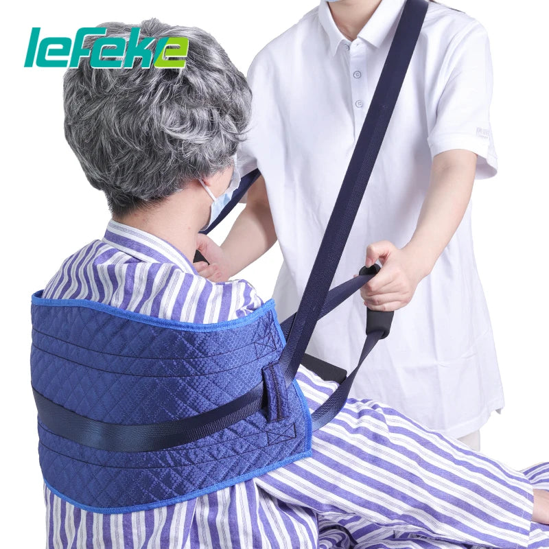 Lefeke Staff Horizontal Position Transfers Elderly Bedridden Safety.
 Sling for sitting, horizontal transfers, safety for bedridden elderly