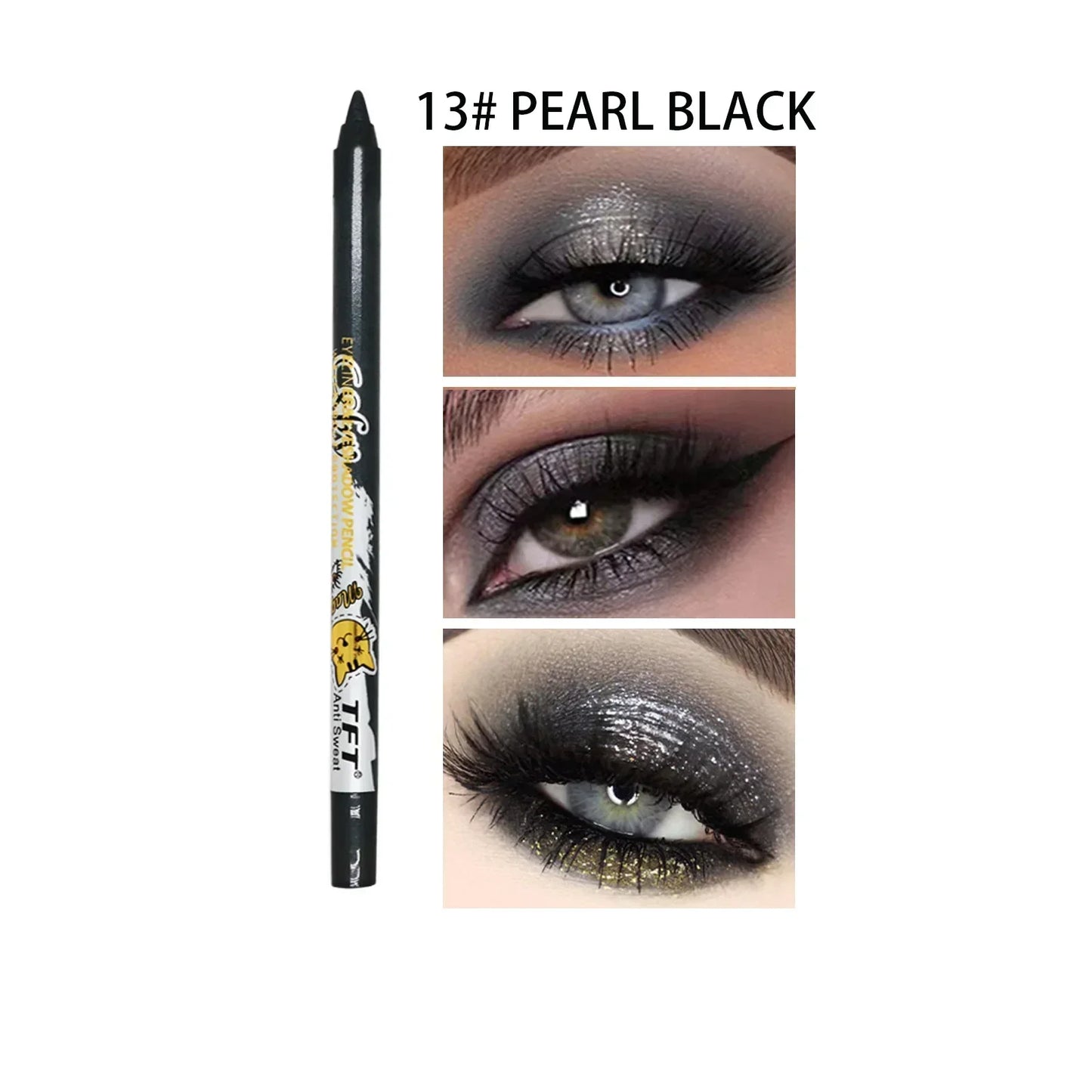 Colorful Long-lasting Eyeliner Pencil Waterproof Quick-dry No Blooming Blue Pink Eye Liner Pen Eyes Makeup Cosmetics Tools