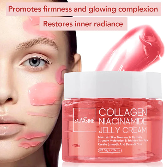 50g Collagen Gelatin Cream, Niacinamide and Hydrolyzed Collagen, strengthen and moisturize in a lasting way