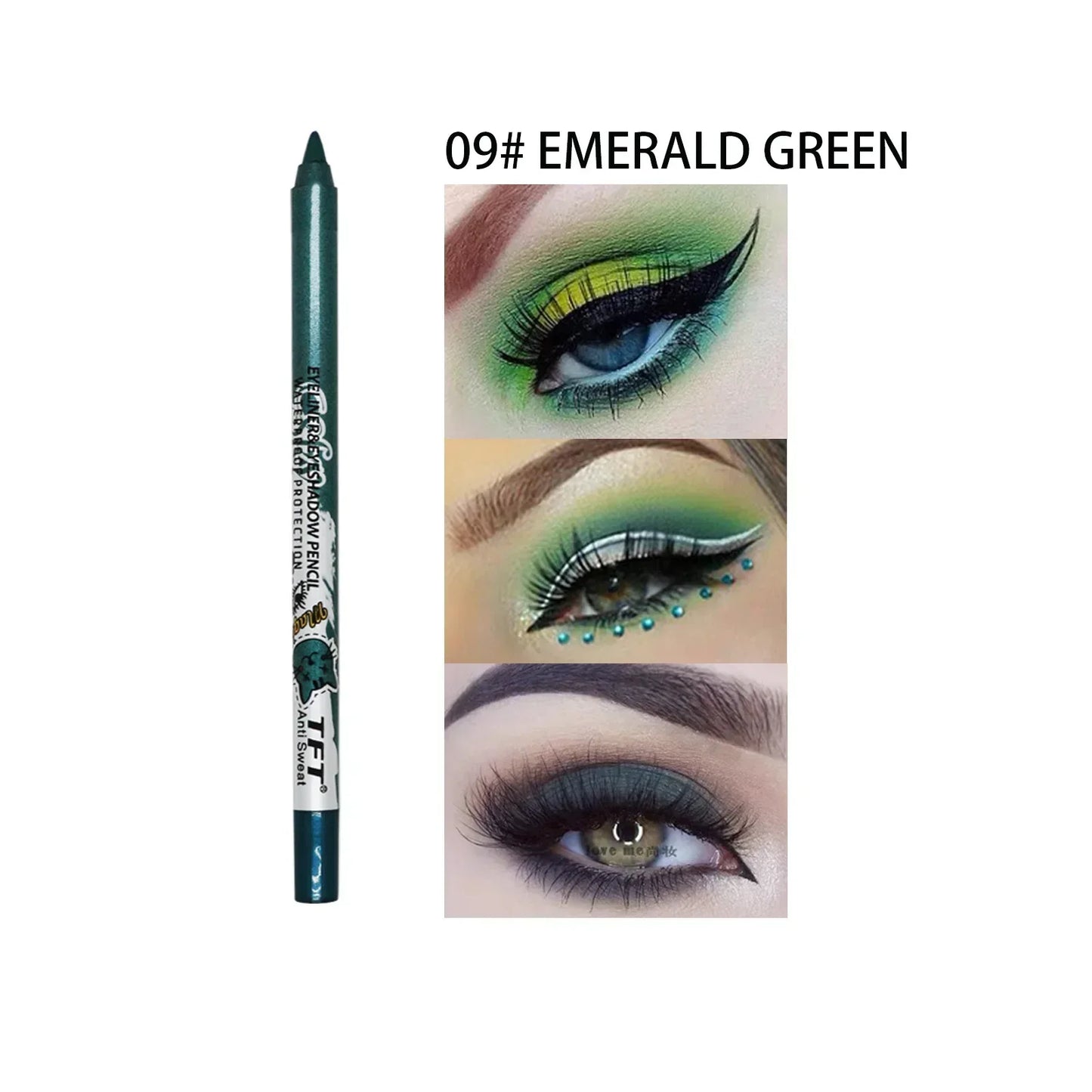 Colorful Long-lasting Eyeliner Pencil Waterproof Quick-dry No Blooming Blue Pink Eye Liner Pen Eyes Makeup Cosmetics Tools