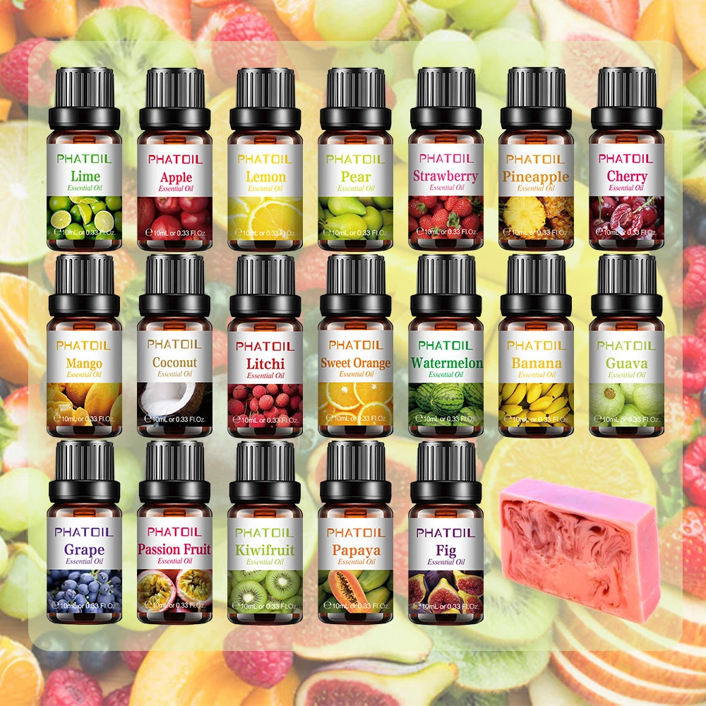 Aromatic Oils, Coconut Vanilla Fragrance, Sea Breeze, Mango, Strawberry, Candle Making, 10ml